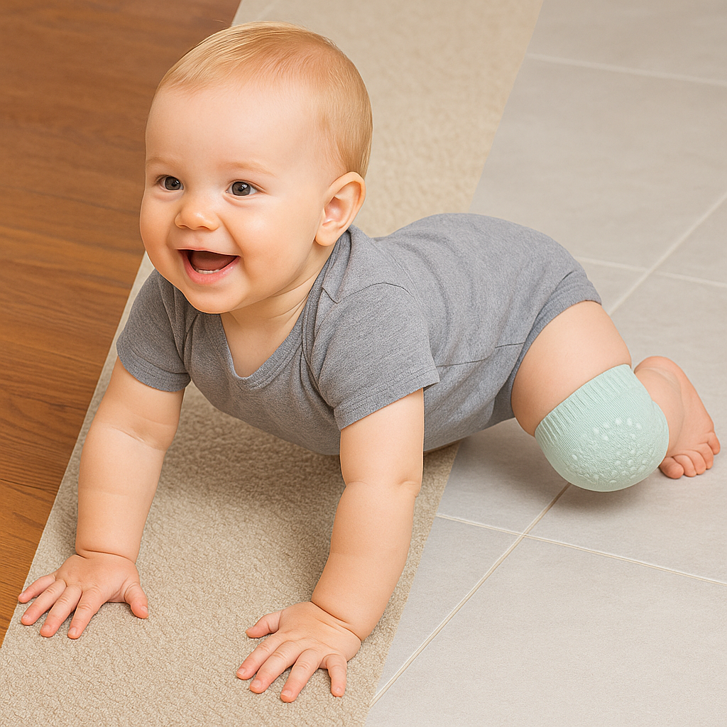 Baby Knee Pads (Pack of 2 Pairs) – Safety Crawling Protection for 6–24 Months